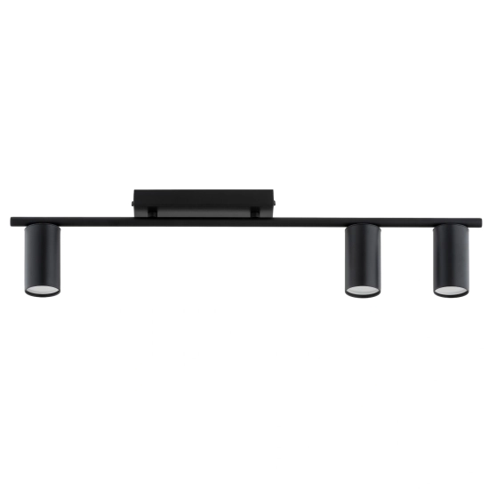 Lampa sufitowa KANON CZARNA 3xGU10 68cm 62547 ALFA