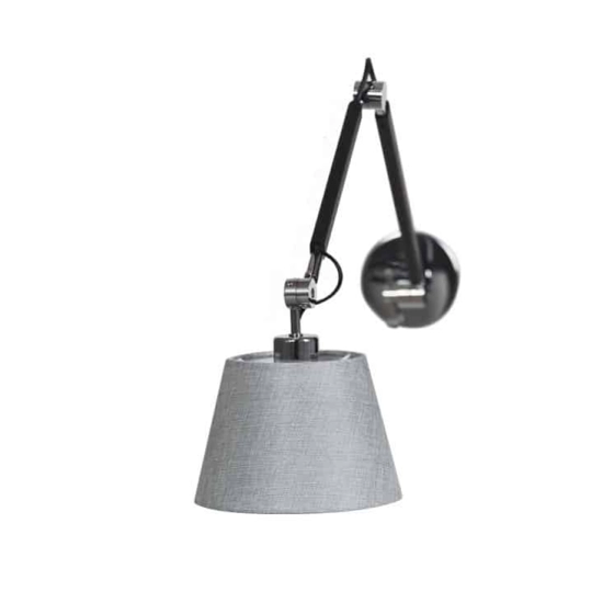 Lampa wisząca ZYTA S PENDANT grey AZ1845+AZ2598 śr.20cm AZZARDO