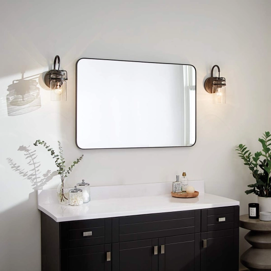 Kinkiet Brinley – 1 źródło światła – Stary brąz KL-BRINLEY1-OZ Elstead Lighting