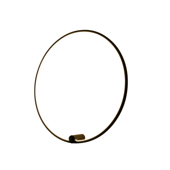 Kinkiet Ringa L 1xLED czarny WL0116-L-BK yaskr