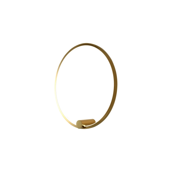 Kinkiet Ringa M 1xLED złoty WL0116-M-GD yaskr