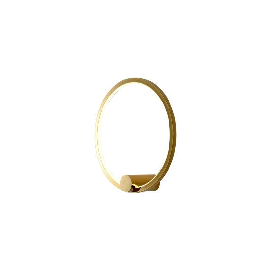 Kinkiet Ringa S 1xLED złoty WL0116-S-GD yaskr