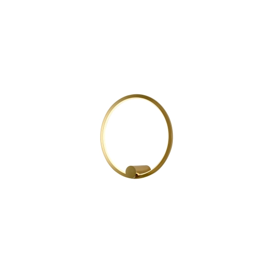 Kinkiet Ringa S 1xLED złoty WL0116-S-GD yaskr
