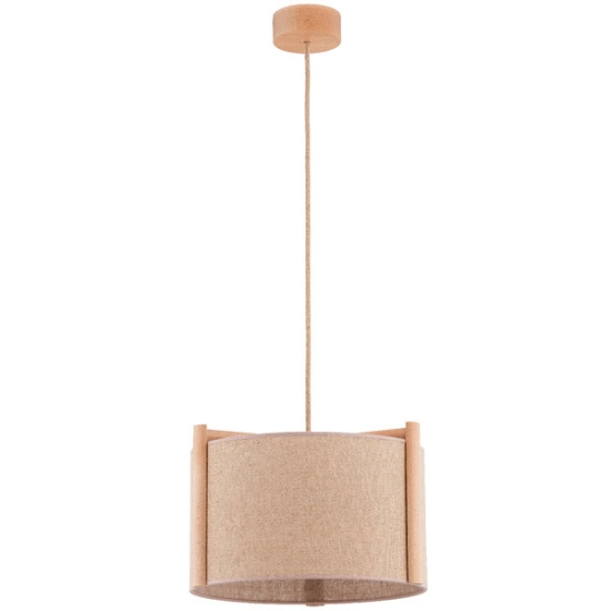 Lampa wisząca LEIDI 2 JUTA 1xE27 38cm 61433 ALFA