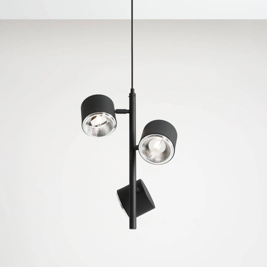 Lampa wisząca BOT 3 CZARNY 1047E ALDEX - zdjęcie dodatkowe 2