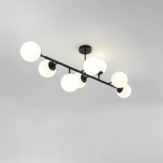 LAMPA sufitowa DORADO LP-002/8P BK Light Prestige