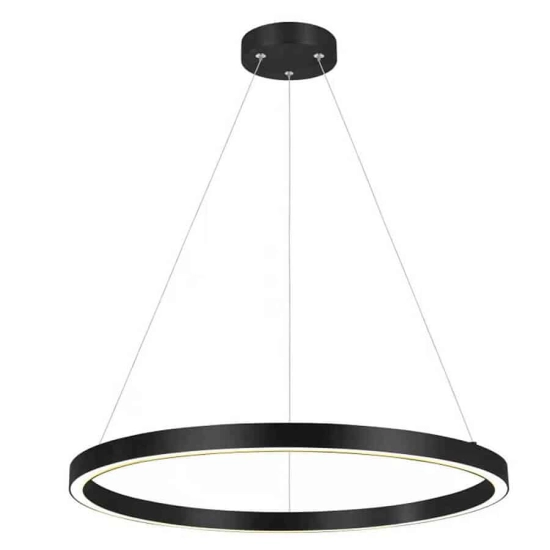 kinkiecik.pl Lampa wisząca czarna MIDWAY Triangle LP-033/1P S BK LIGHT PRESTIGE