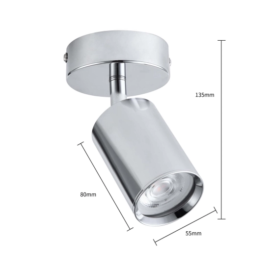 Belize 1 spot chrom IP44 LP-734/1W CH LIGHT PRESTIGE