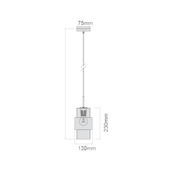 kinkiecik.pl Miele wisząca dymna długa LP-866/1P L SM/GD LIGHT PRESTIGE
