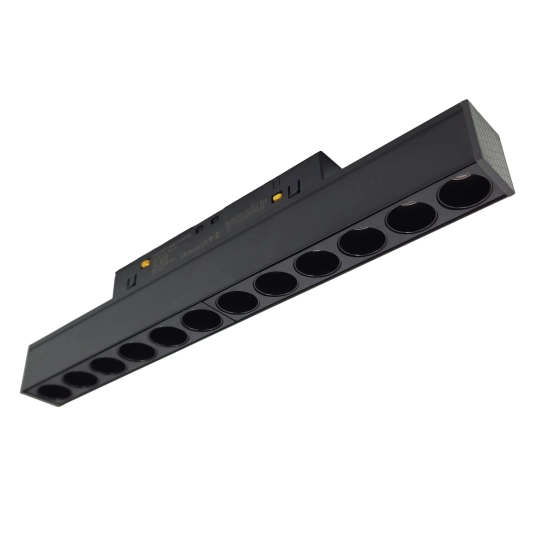 Lampa Liniowa Punktowa Stip 12W Magnet Line LED czarny TLV-10-12 yaskr