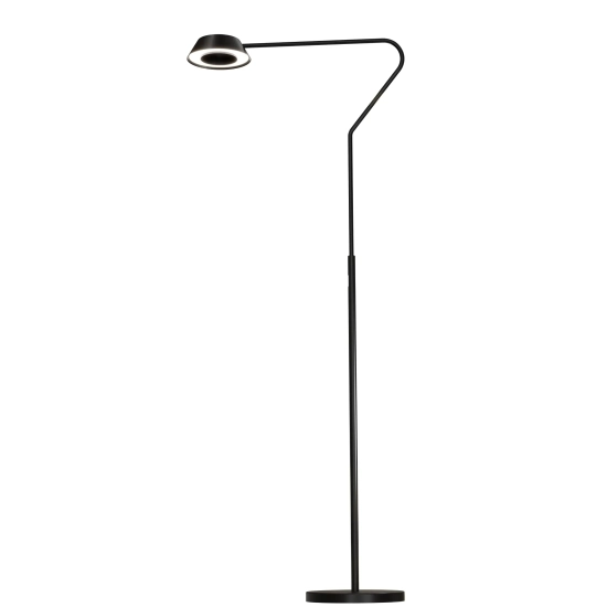 Lampa Stojąca Garta Dotykowa LED czarna FL0105-BK yaskr