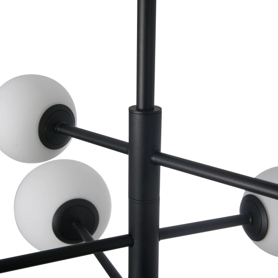 Lampa Sufitowa Bolti 6xG9 czarna PLC0103-BK yaskr