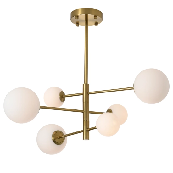 Lampa Sufitowa Bolti 6xG9 złota PLC0103-GD yaskr