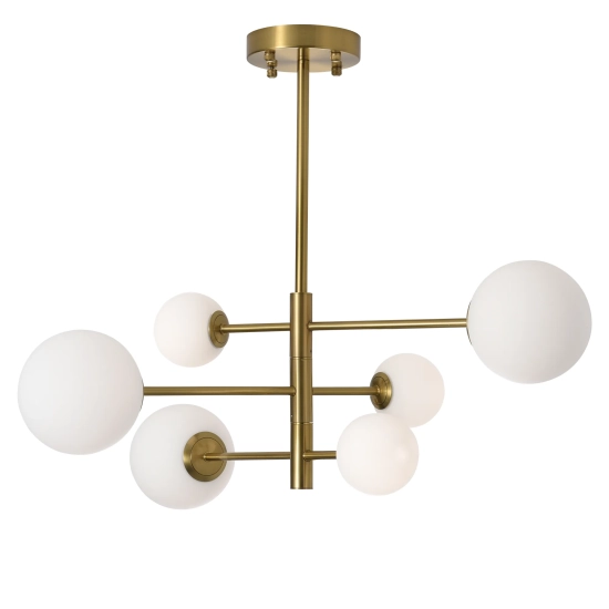 Lampa Sufitowa Bolti 6xG9 złota PLC0103-GD yaskr