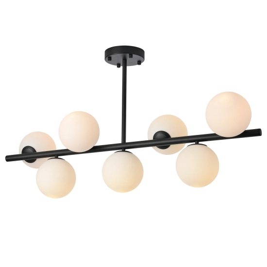 Lampa Sufitowa Bolti 7xE14 czarna PLC0104-BK yaskr
