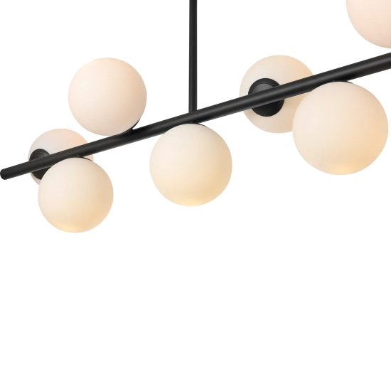 Lampa Sufitowa Bolti 7xE14 czarna PLC0104-BK yaskr