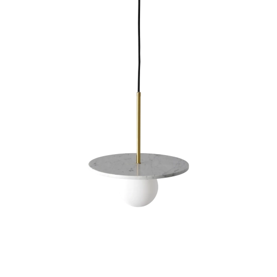 Lampa Wisząca Bilo III 1xG9 biały PL0136-WH yaskr