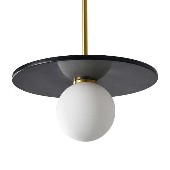 Lampa Wisząca Bilo III 1xG9 czarny PL0136-BK yaskr