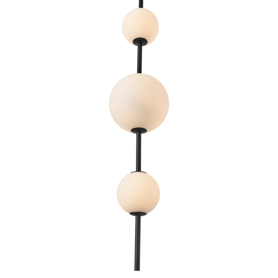 Lampa Wisząca Bolti IP44 LED czarna PL0109-3 yaskr