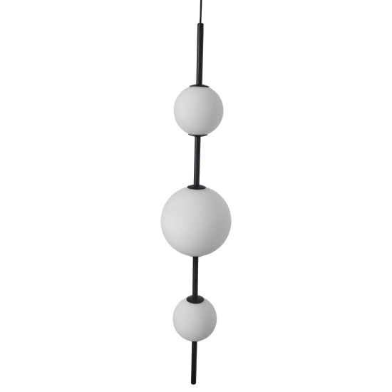 Lampa Wisząca Bolti IP44 LED czarna PL0109-3 yaskr