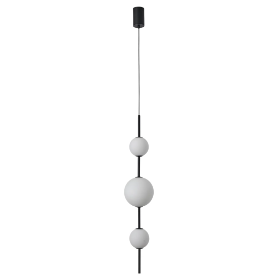 Lampa Wisząca Bolti IP44 LED czarna PL0109-3 yaskr