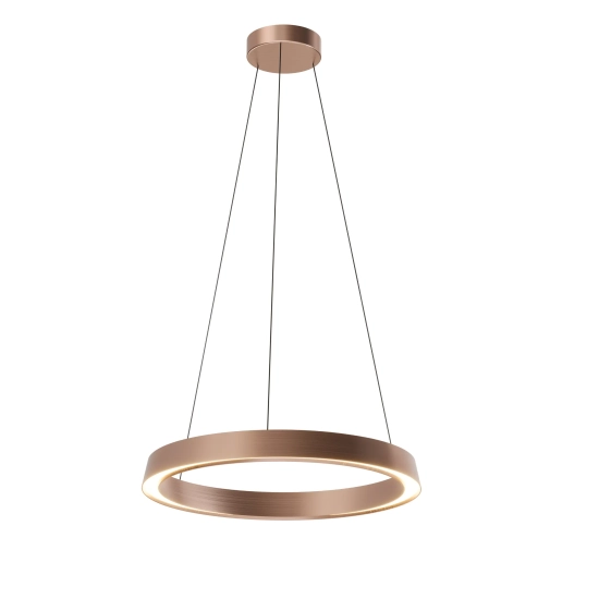 Lampa Wisząca Garta LED szczotkowane różowe złoto PL0149 yaskr