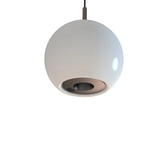 Lampa Wisząca Iliso 1xLED czarna PL0148 yaskr