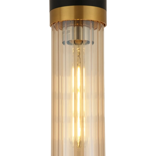 Lampa Wisząca Malika 1xE27 czarny PL0140-1 yaskr