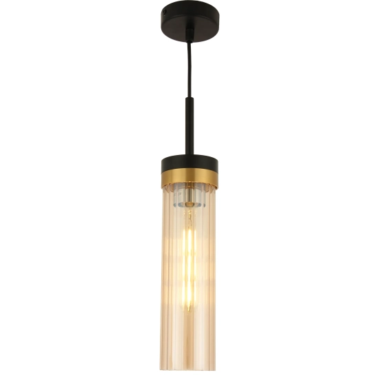 Lampa Wisząca Malika 1xE27 czarny PL0140-1 yaskr