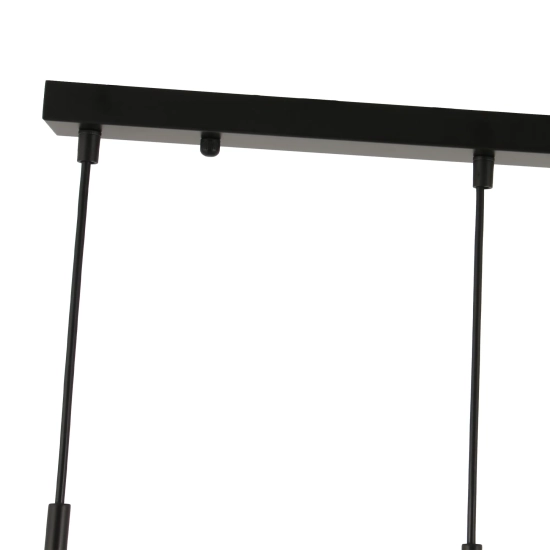 Lampa Wisząca Malika 3xE27 czarny PL0140-3 yaskr