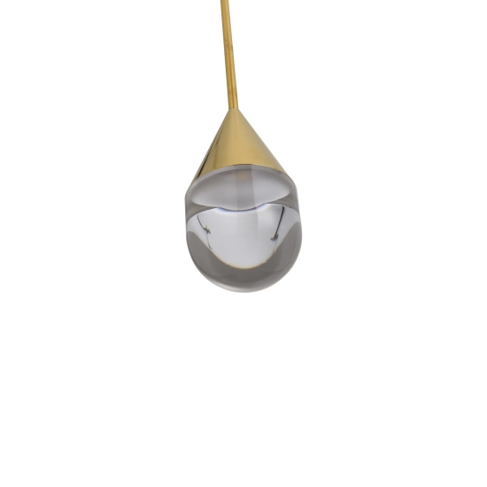 Lampa Wisząca Nata 1xLED złota PL0104-GD yaskr