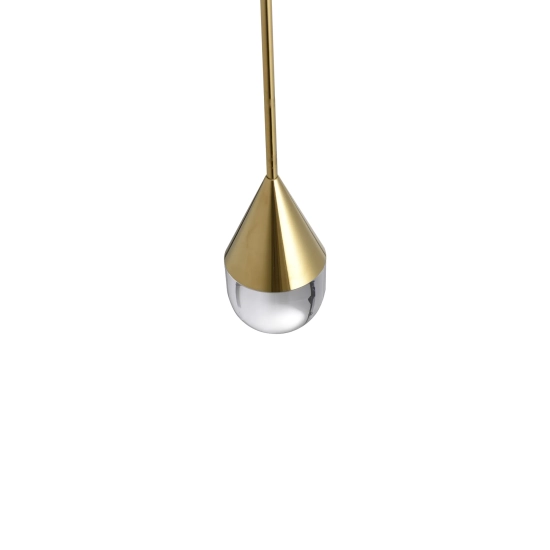 Lampa Wisząca Nata 1xLED złota PL0104-GD yaskr