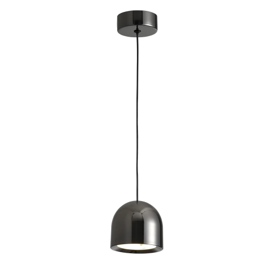 Lampa Wisząca Saila 1xLED czarny chrom PL0115-CB yaskr