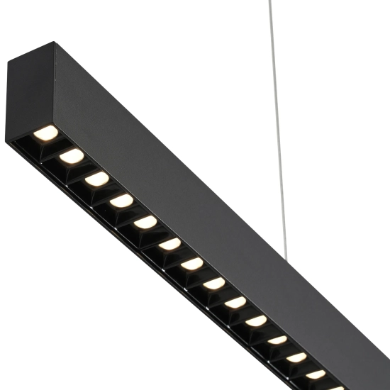 Lampa Wisząca Sigi I LED czarna PL0126-BK yaskr