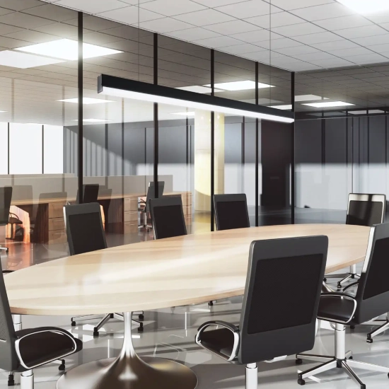 Lampa Wisząca Sigi IV LED czarna PL0129-BK yaskr