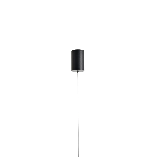 Lampa Wisząca Suza 1xLED czarna PL0103-BK yaskr