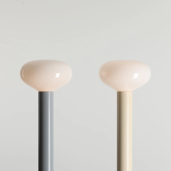 LAMPA STOJĄCA FLO SZARY M (opal glass) 7000A22_M Aldex - zdjęcie dodatkowe 2