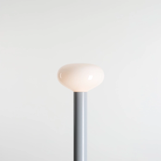 LAMPA STOJĄCA FLO SZARY M (opal glass) 7000A22_M Aldex - zdjęcie dodatkowe 3