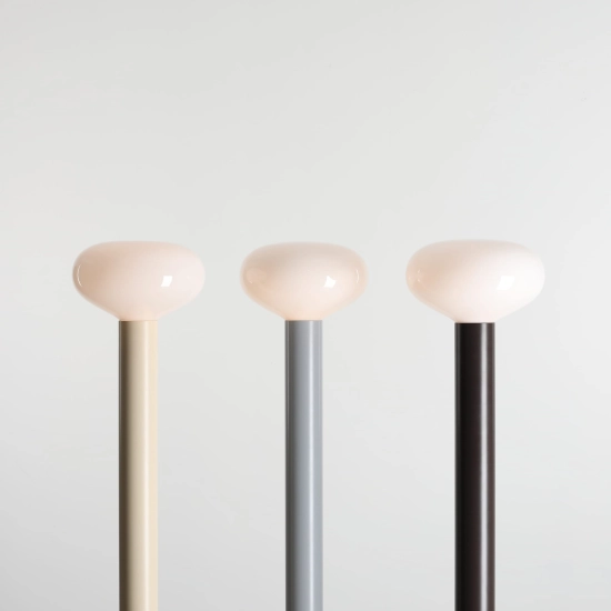LAMPA STOJĄCA FLO SZARY M (opal glass) 7000A22_M Aldex - zdjęcie dodatkowe 4