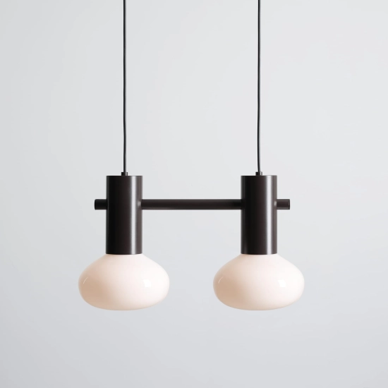 LAMPA WISZĄCA FLO 2 MOKKA S (opal glass) 7000H28_S Aldex - zdjęcie dodatkowe 1