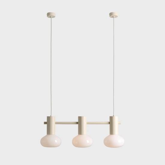 LAMPA WISZĄCA FLO 3 CREAM S (opal glass) 7000E9_S Aldex - zdjęcie dodatkowe 2
