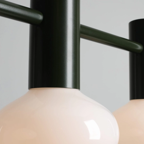 LAMPA WISZĄCA FLO 3 MOSS S (opal glass) 7000E26_S Aldex - zdjęcie dodatkowe 3