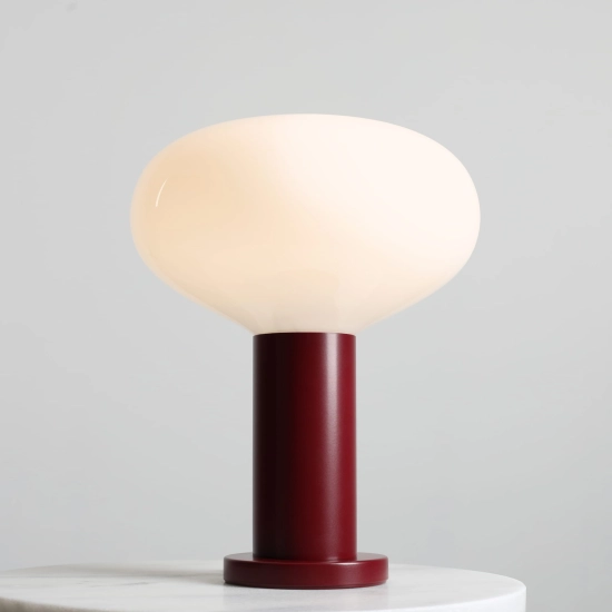 LAMPKA BIURKOWA FLO RUBY M (opal glass) 7000B27_M Aldex - zdjęcie dodatkowe 2