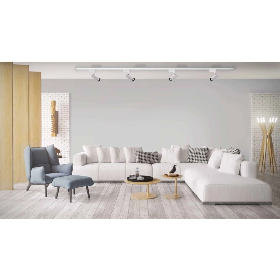 kinkiecik.pl Zestaw szynowy 3pł Leon SET 1F biały LP-1919/1W WH SET 1,5m Light Prestige