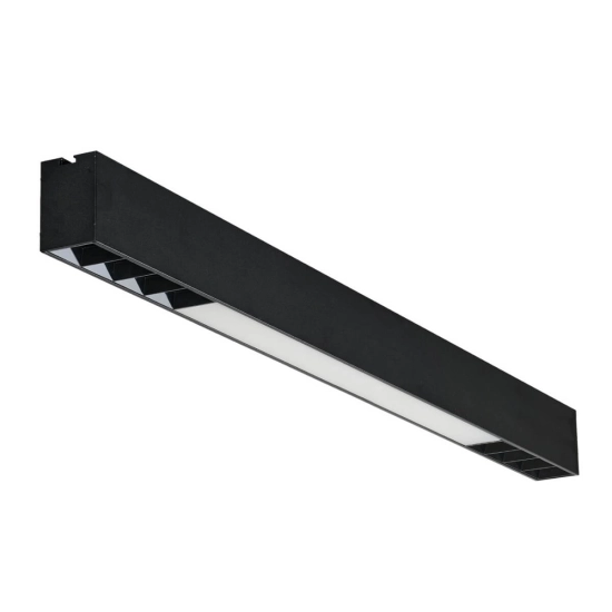 Lampa sufitowa Linelio AZ5662 LED 40W 3000-6000K ściemnialna czarna AZZARDO