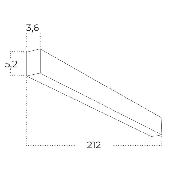 Lampa sufitowa Linelio AZ5665 LED 60W 3000-6000K ściemnialna biała AZZARDO