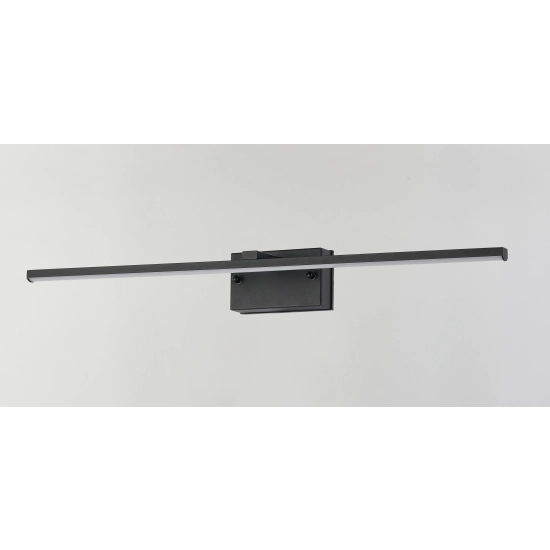 Kinkiet Lowell - LED czarny mat. IP44 244011-30 REALITY