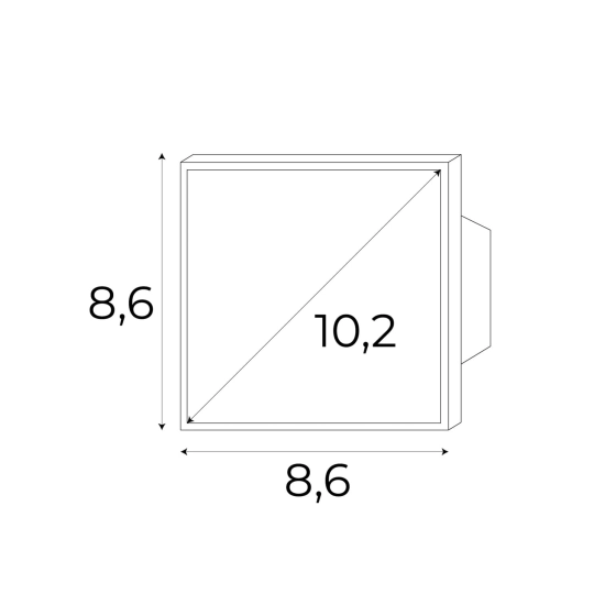 Magnetic MA0015 Panel kontrolny ZIGBEE/TUYA Maxlight
