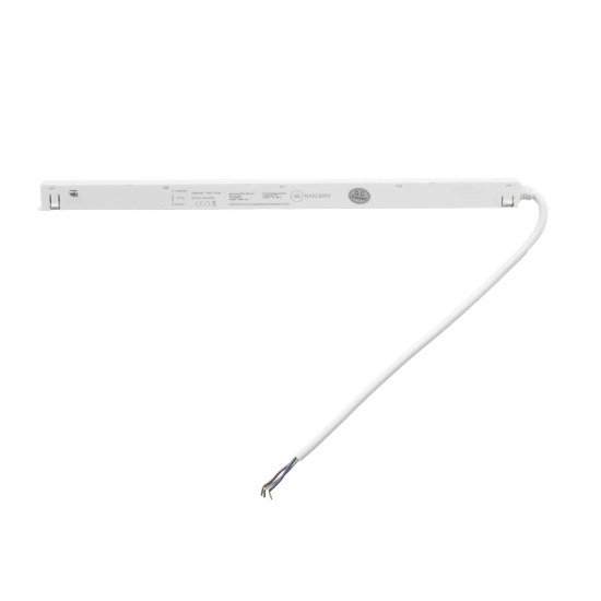 Zasilacz wewnętrzny płaski 150W do szyn magnetycznych biały MA0034 MaxLight
