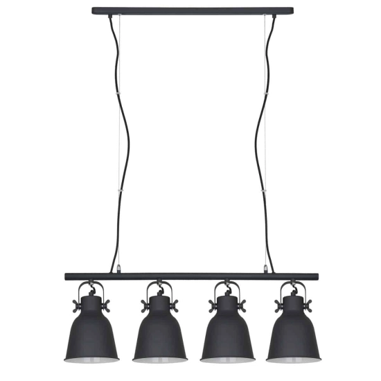 Lampa wisząca LAVARE MD-HN82608-4-BK+WH Italux - zdjęcie 2